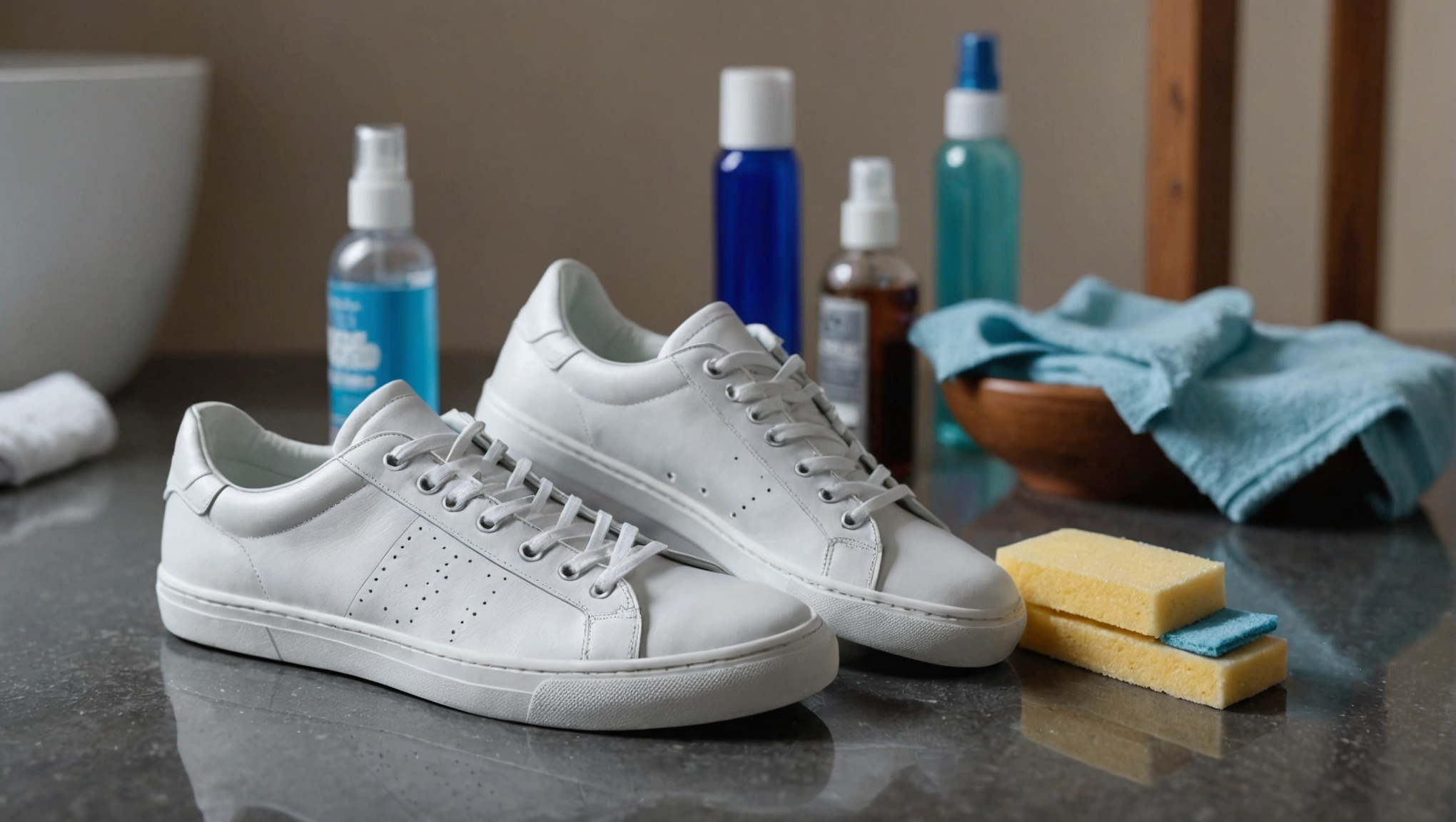 Nettoyage Des Baskets Blanches