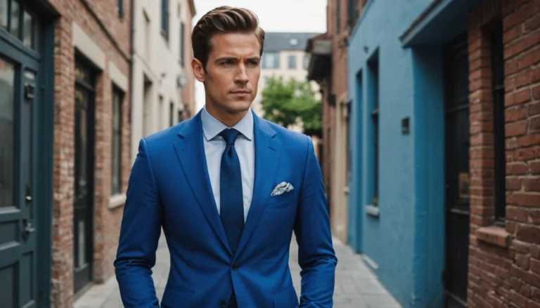 costume bleu quelle chemise