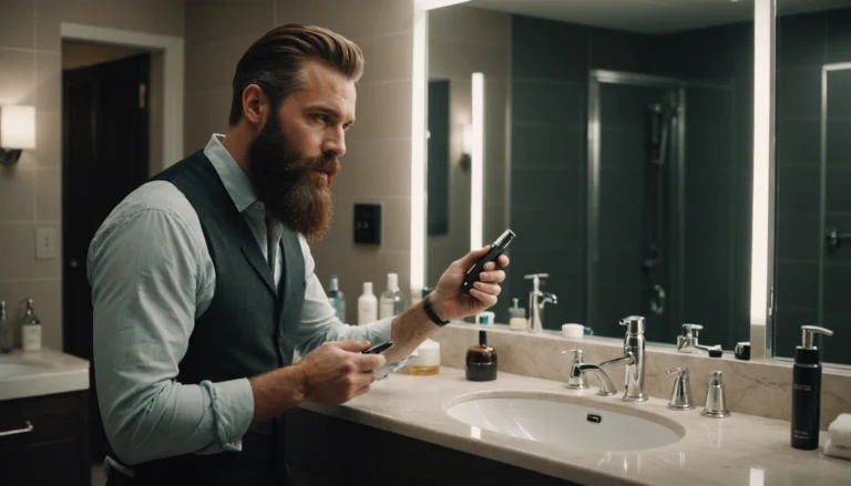 barbe longue taille