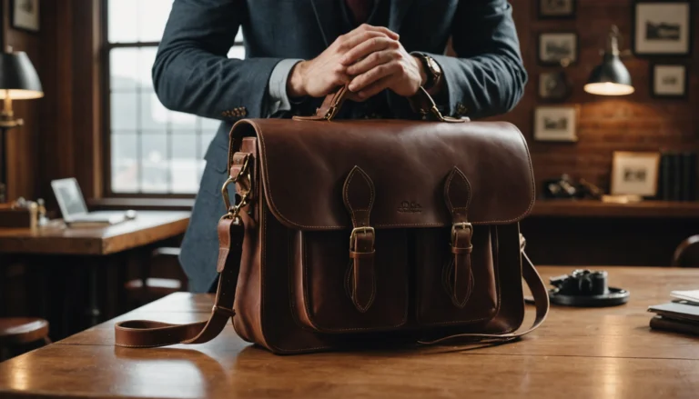 sacoche cuir pour ordinateur