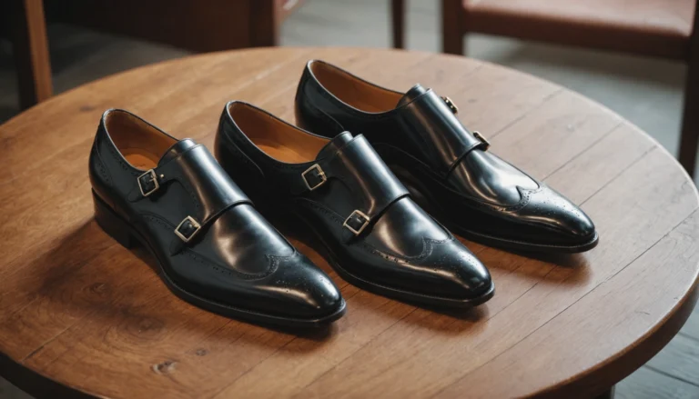 chaussures à boucles
