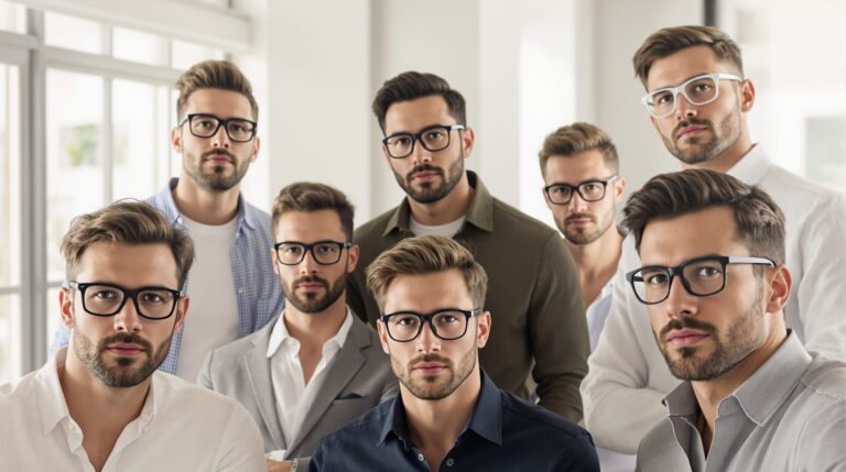 lunette de vue de marque pour homme