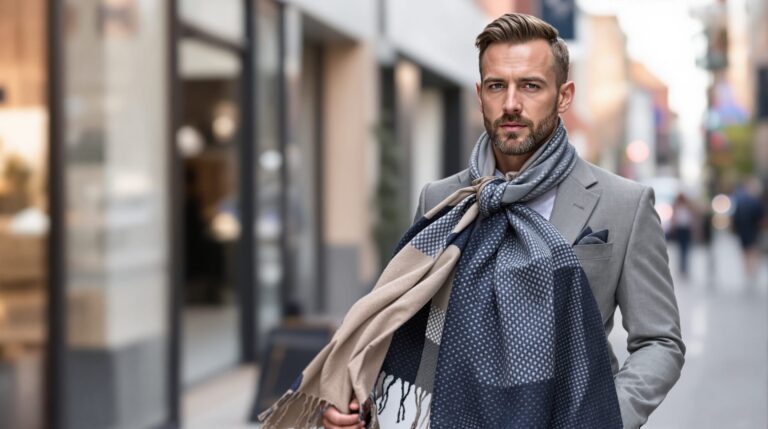 comment nouer une écharpe homme
