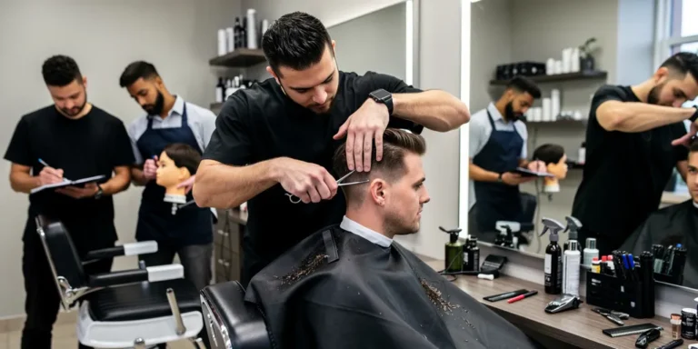 coupe cheveux homme cours