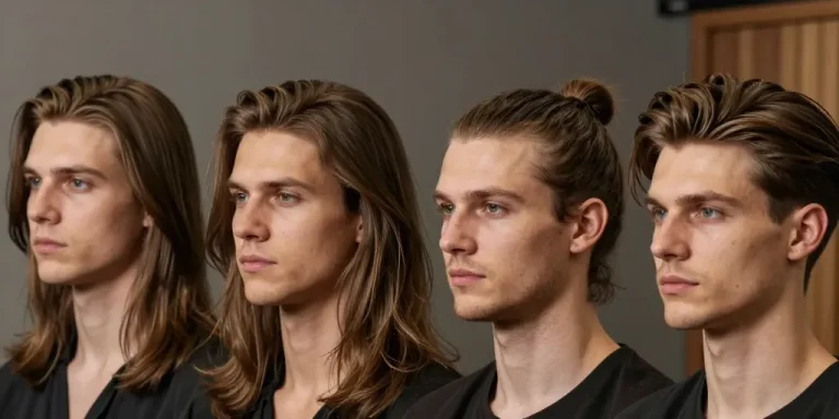 coupe cheveux longs hommes