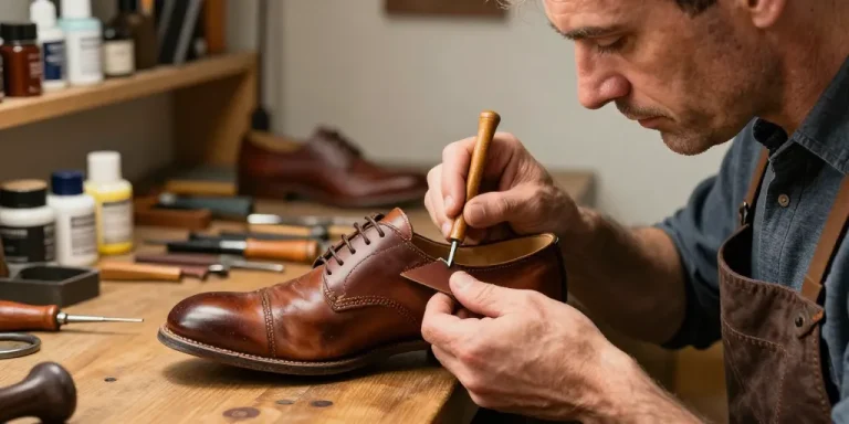 reparer cuir chaussures