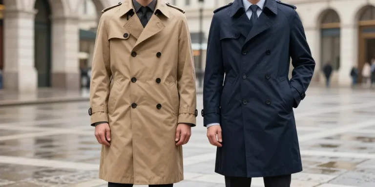 trench coat imperméable homme